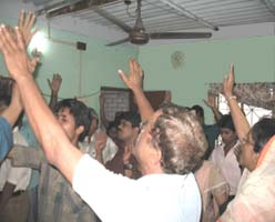 Children of Lord God Worshipping their Father in Heaven